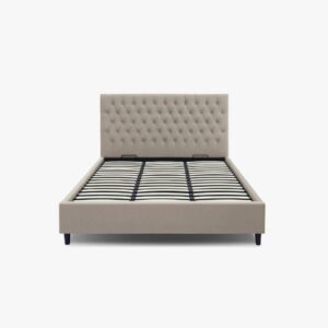 Mara Storage Bed - Beige