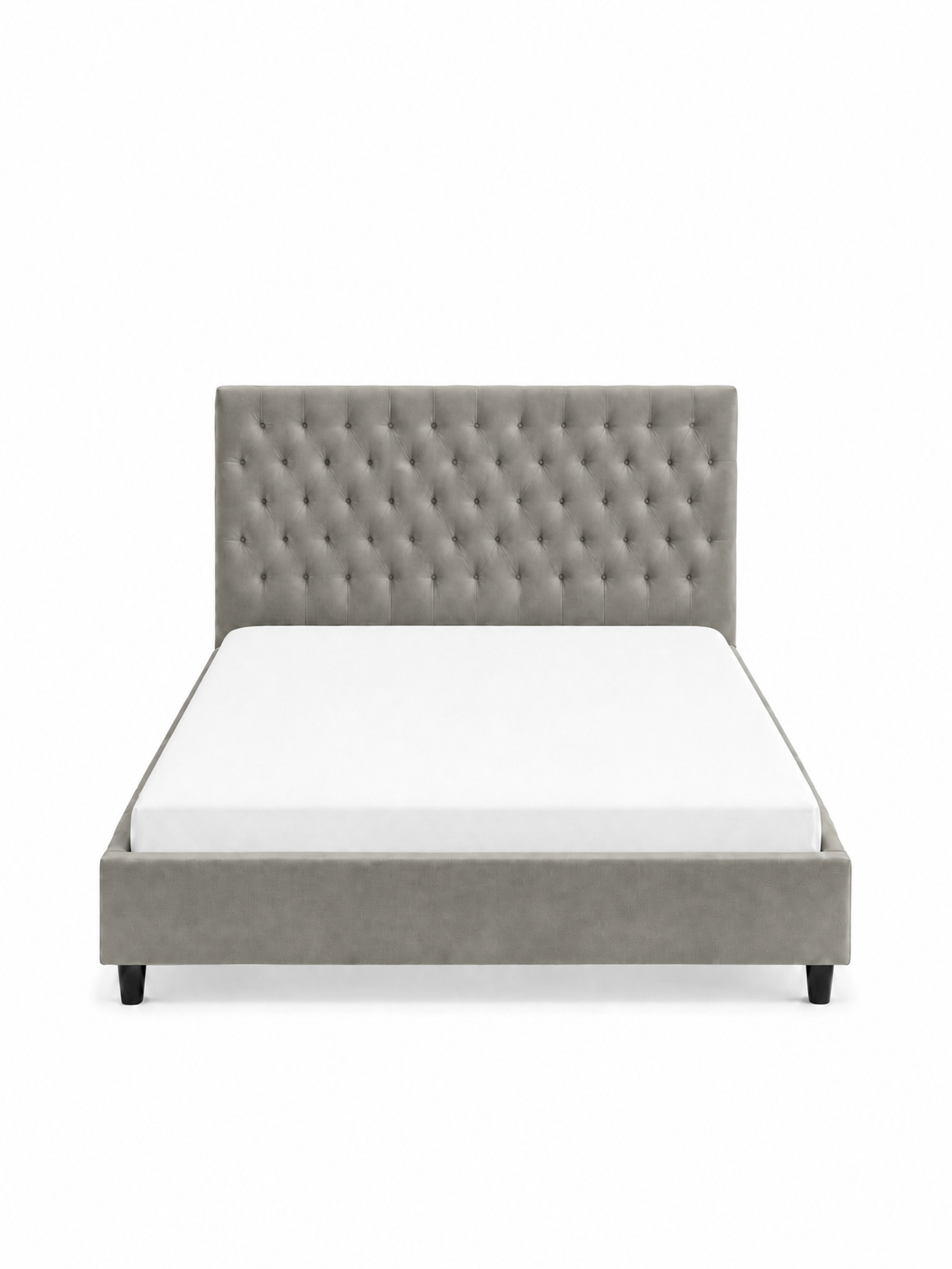 Mara Bed Lancome 60N Grey 174x220 Front Mattress hires