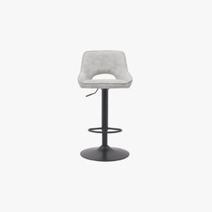 Box Barstool - Light Grey