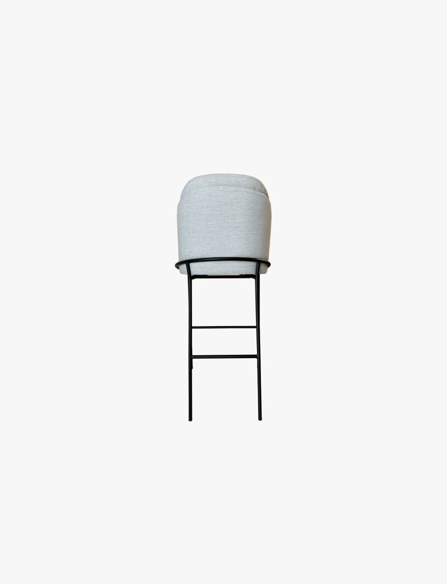 Erstein Light Grey Barstool 3