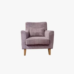 LoungeOne Armchair - Dusty Pink