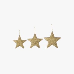 Shine Hanging Star - Gold - H17cm
