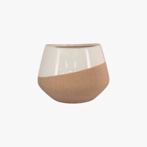 Flower Pot - Beige / Brown