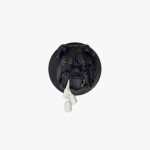 Aplik Bulldog - Black Matt