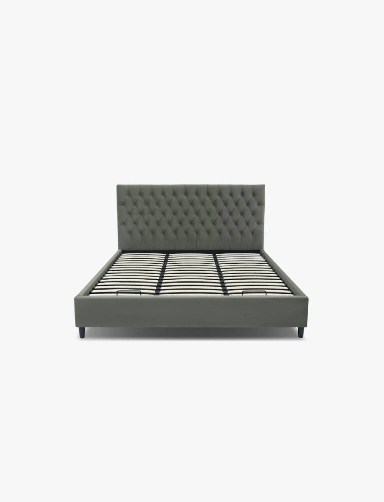 Mara Storage Bed - Pewter