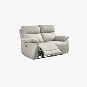 Palio 2 Seater Electric Recliner - Light Grey