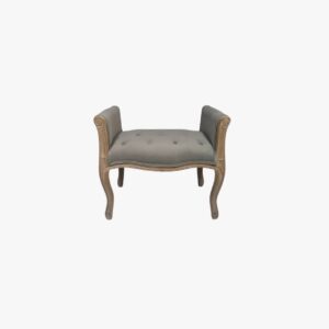 Tina Backless Armchair - Grey