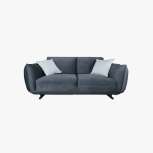 Timea 2 Seater Sofa - Charcoal Grey
