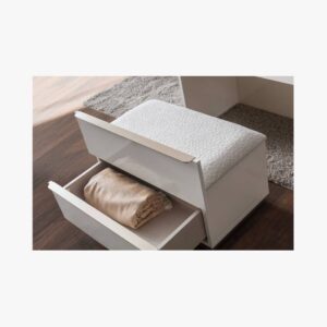Noble Dresser with Pouf