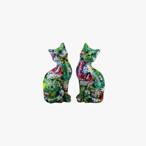 Street Art Cat Figure - B