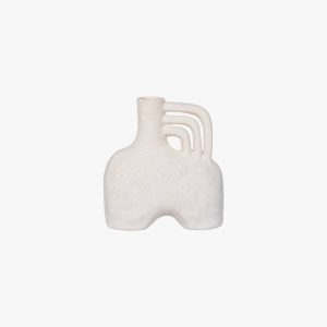 Ceramic Vase - Beige