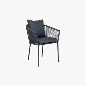 Salerno Chair - Dark Grey