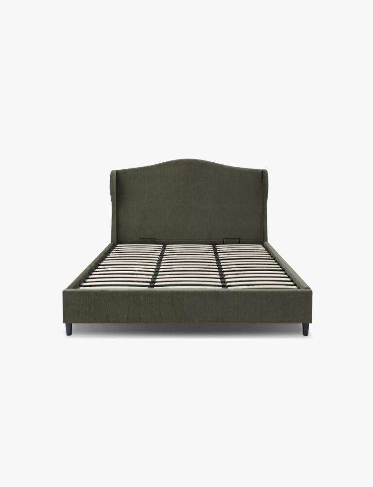 Aida Winged Storage Bed - Loden