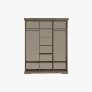 Ivette 3 Door Wardrobe Inside