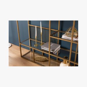Los Angales Patina Gold 120 Cm Bookshelf