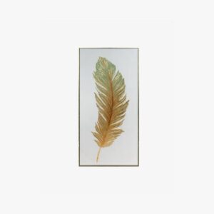 Glided Plume Painting