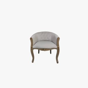 Rosetta Arm Chair - Light Grey