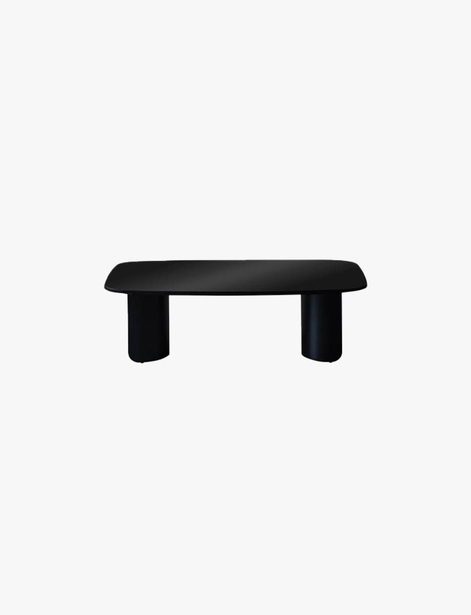 Zenith Black Glass Coffee Table Zenith Black Glass Coffee Table
