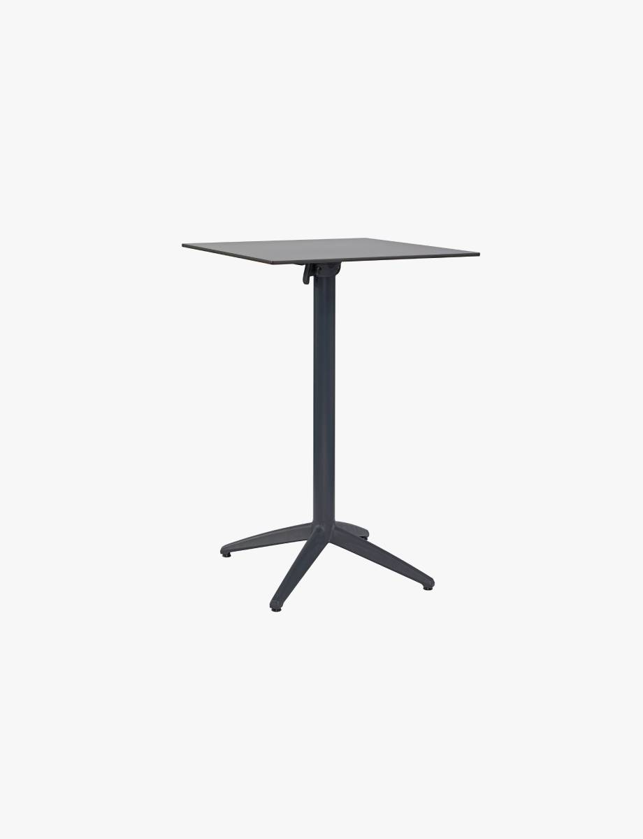 Cafe High Folding Table - Charcoal Grey Cafe High Folding Table Charcoal Grey