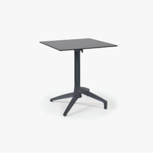 Gemini Folding Table Charcoal Grey