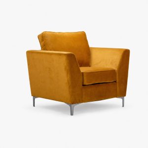 Guarda Armchair Mustard 3Q hires