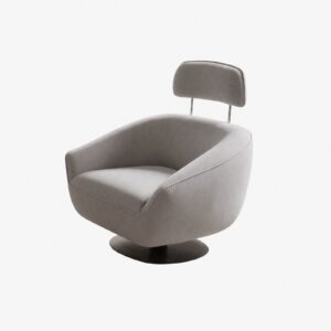 Timea 1Seater MediumGrey Front3Q hires