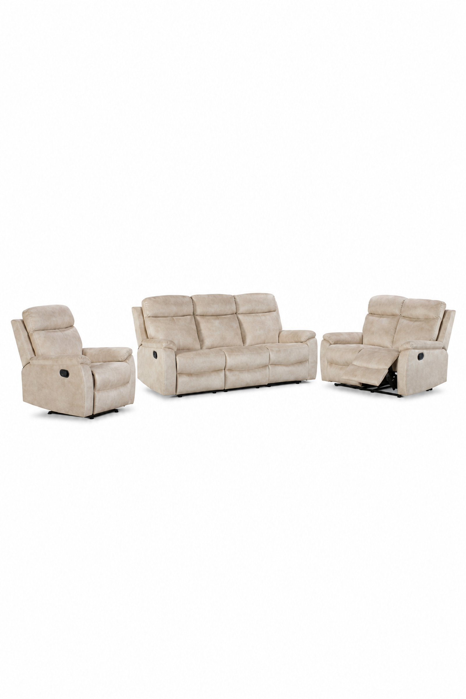 ant ii Beige-Recliner-Living-Set Ant ii Beige Recliner Living Set