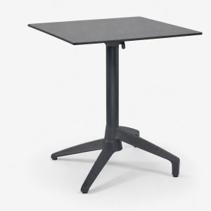 Gemini folding table charcoal grey hires