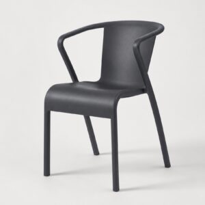 Lusa chair charcoal grey hires