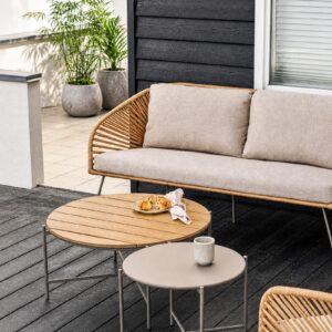 Novella settee beige 10 lifestyle hires