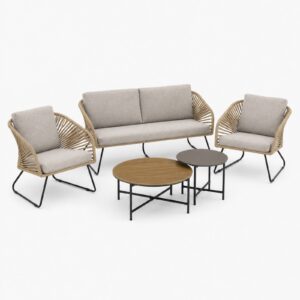 Novella settee beige 2 set hires
