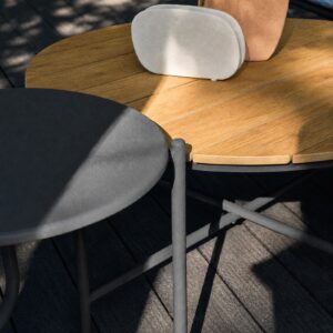 Novella settee beige 9 tables lifestyle hires