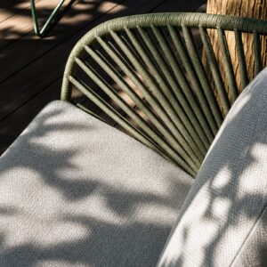 Novella settee green 6 lifestyle hires