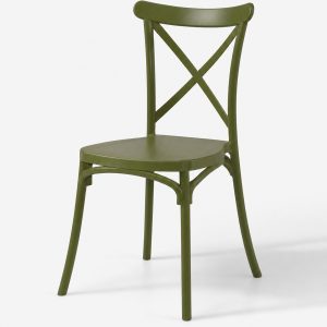 Palma chair olive green hires