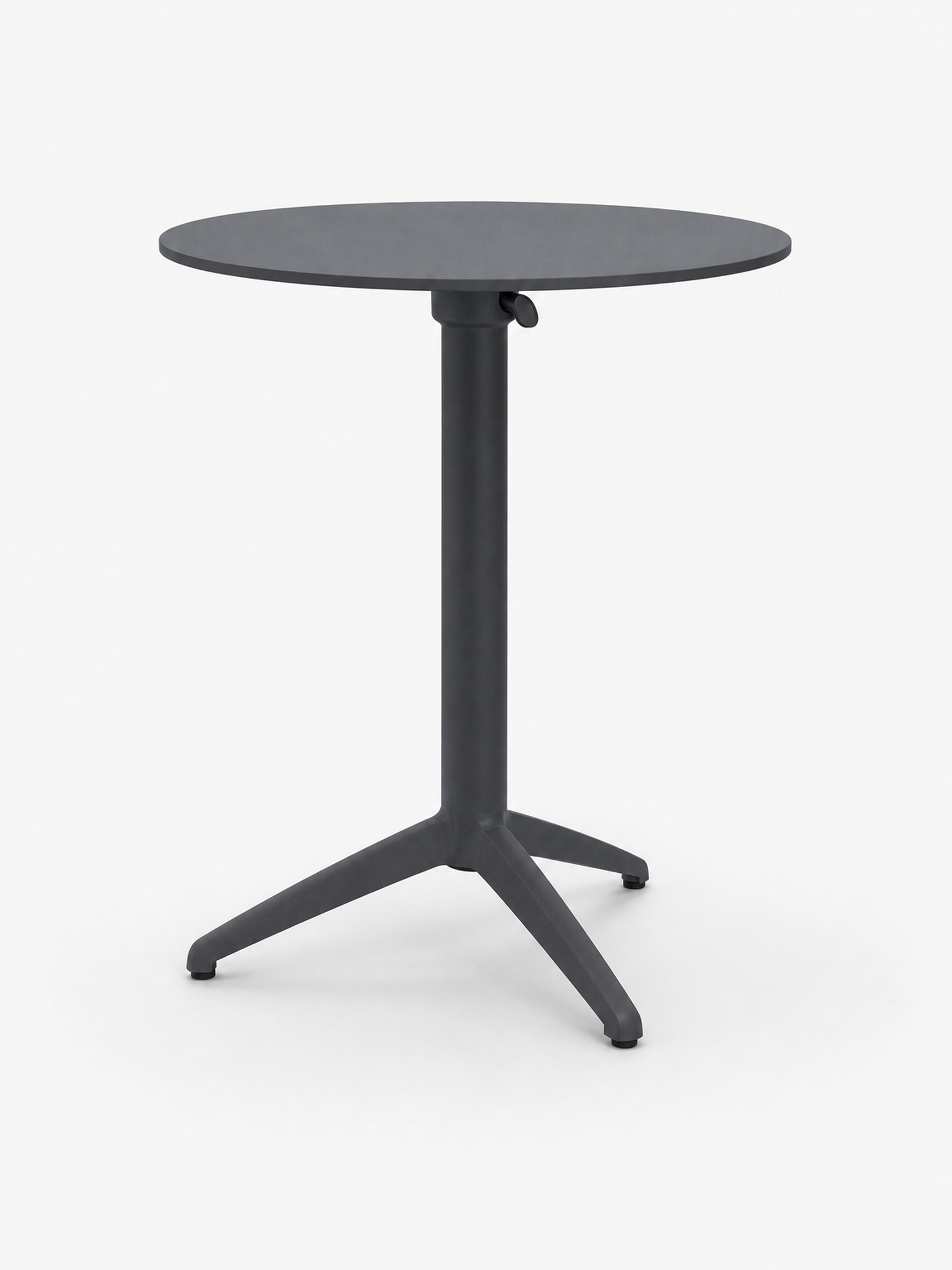round-folding-table-charcoal-grey-hires Round folding table charcoal grey hires