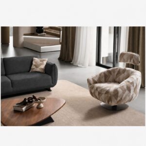 Timea charcoal 2 seater