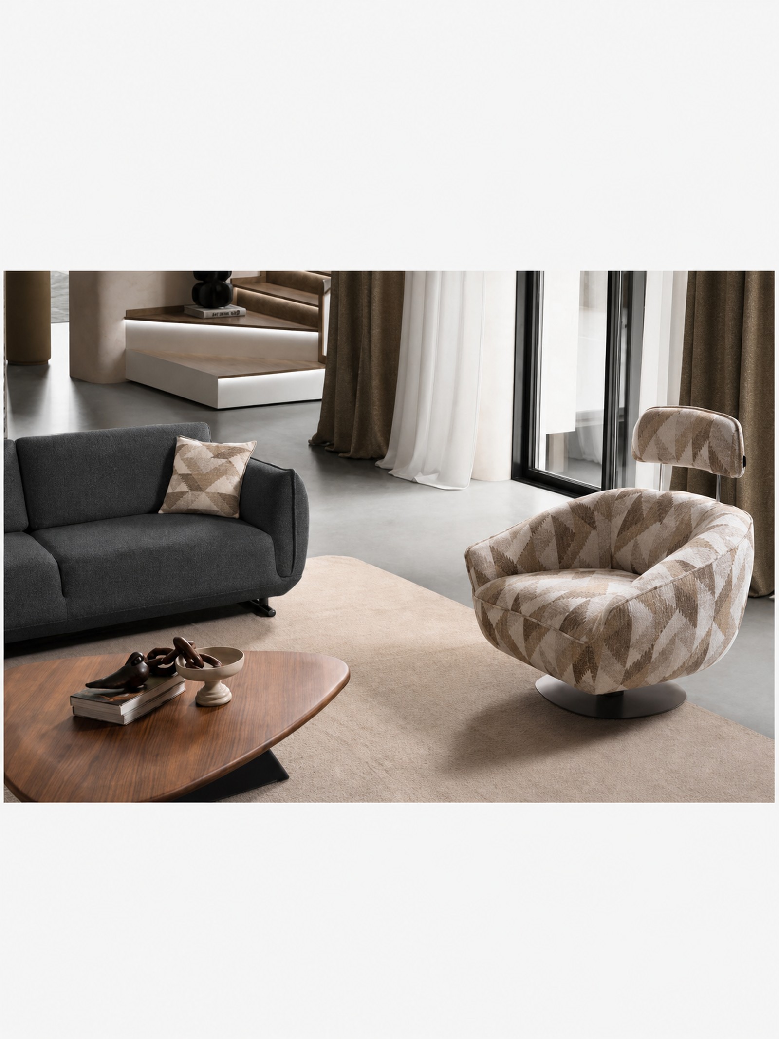 timea charcoal 2 seater 3 Timea charcoal 2 seater