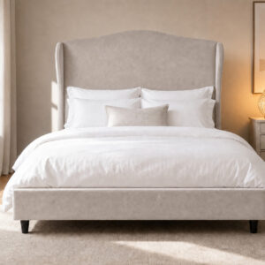 Aida Bed Stone 160x200 Bedroom Lifestyle hires