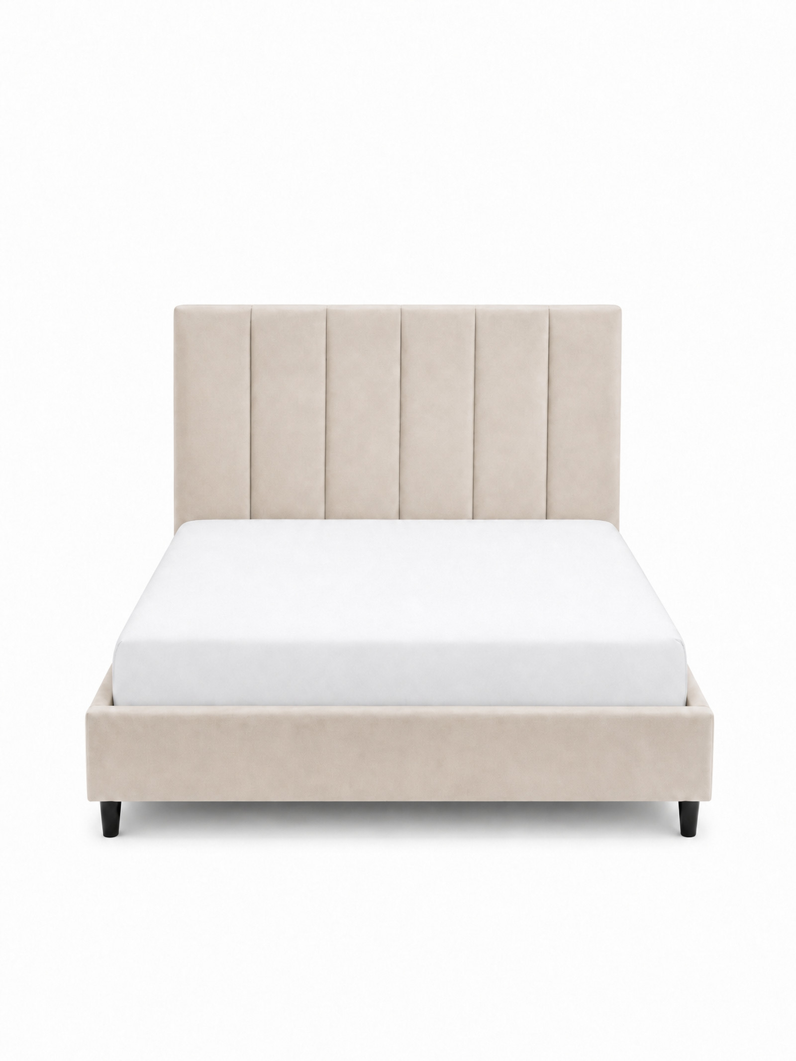 Elodie-Bed-Cream-174x220-Front-Mattress-hires Elodie Bed Cream 174x220 Front Mattress hires