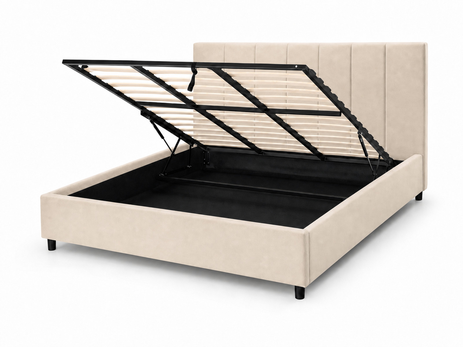 Elodie-Bed-Cream-180×200-Angled-Open-hires Elodie Bed Cream 180x200 Angled Open hires