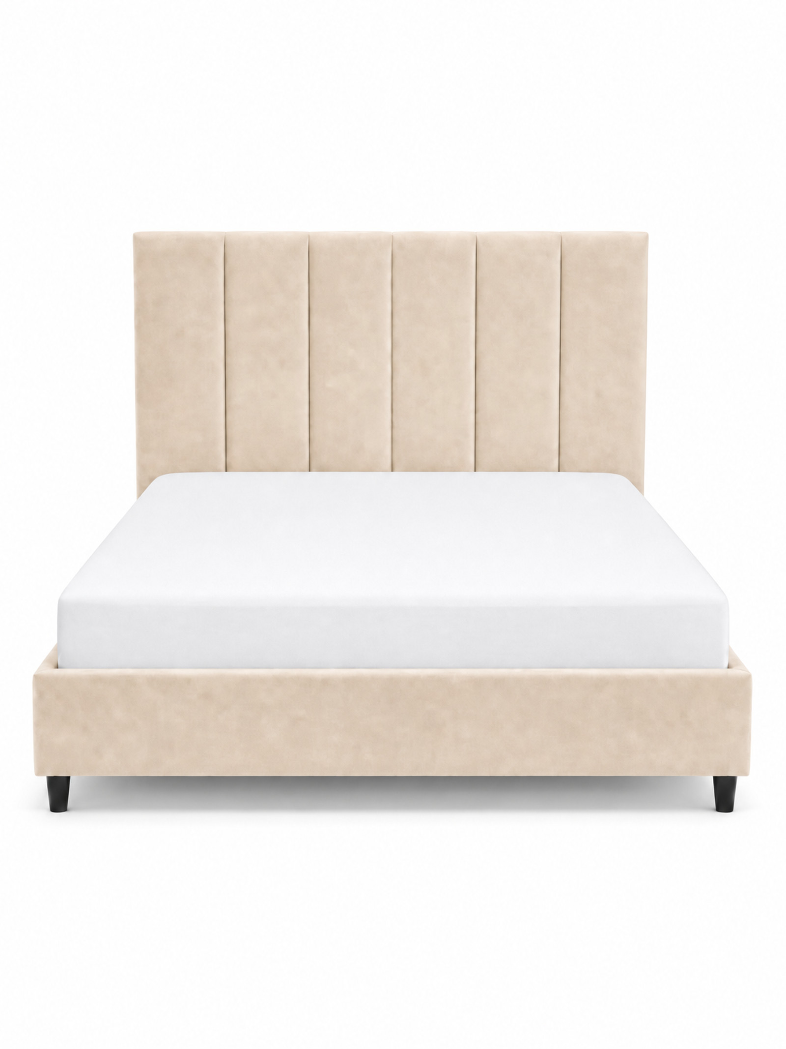 Elodie-Bed-Cream-180x200-Front-Mattress-matched-hires Elodie Bed Cream 180x200 Front Mattress matched hires