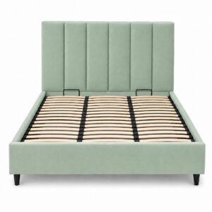 Elodie Bed Sage 160x200 Front hires
