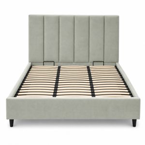 Elodie Bed Sage 160x200 Front hires