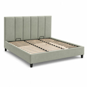 Elodie Bed Sage 180x200 Angled Closed hires