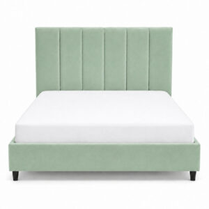 Elodie Bed Sage 180x200 Front Mattress matched hires