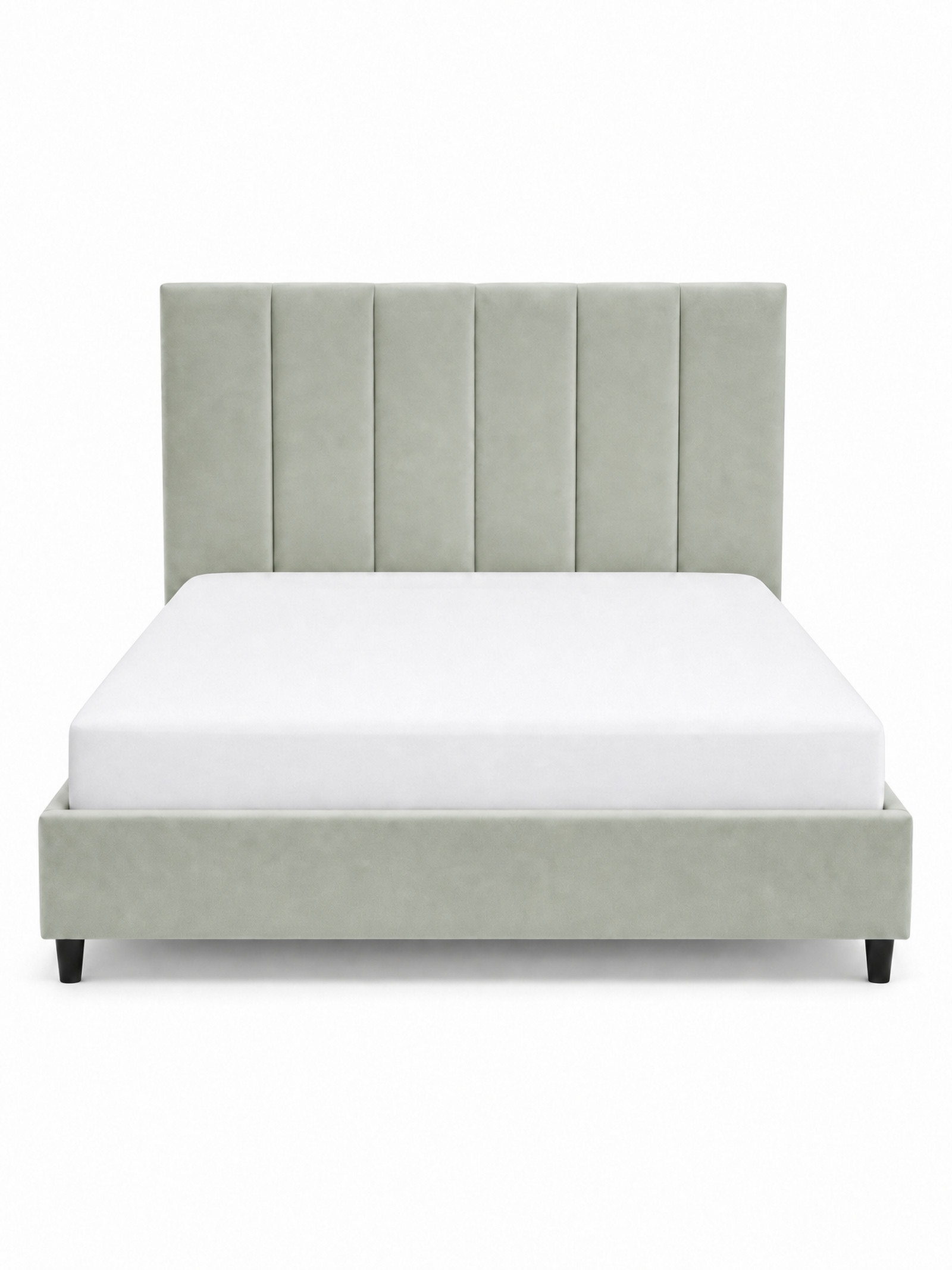 Elodie-Bed-Sage-180x200-Front-Mattress-matched-hires Elodie Bed Sage 180x200 Front Mattress matched hires