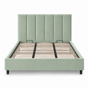 Elodie Bed Sage 180x200 Front hires