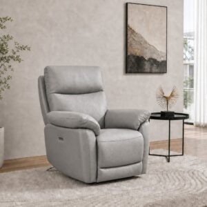 LITO LIGHT GREY LEATHER