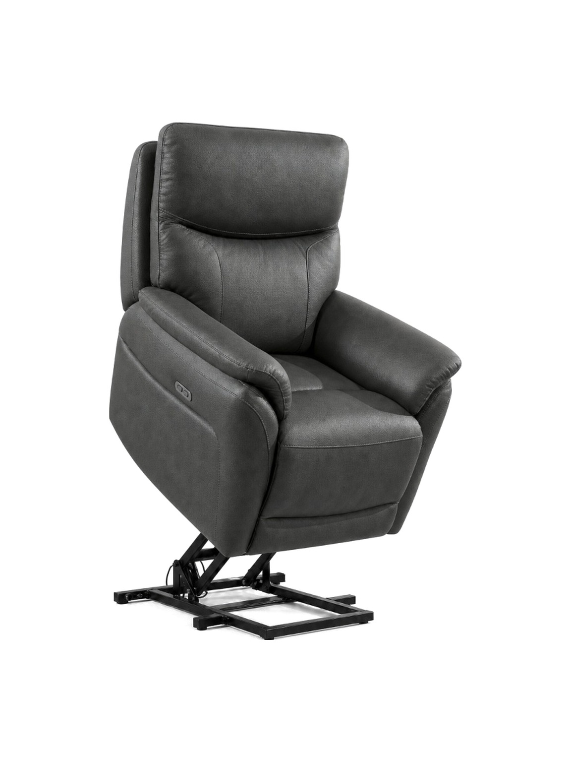 LITO-Power-Lift-Armchair-Dark-Grey-Elevated-padded-white-bg LITO Power Lift Armchair Dark Grey Elevated padded white bg