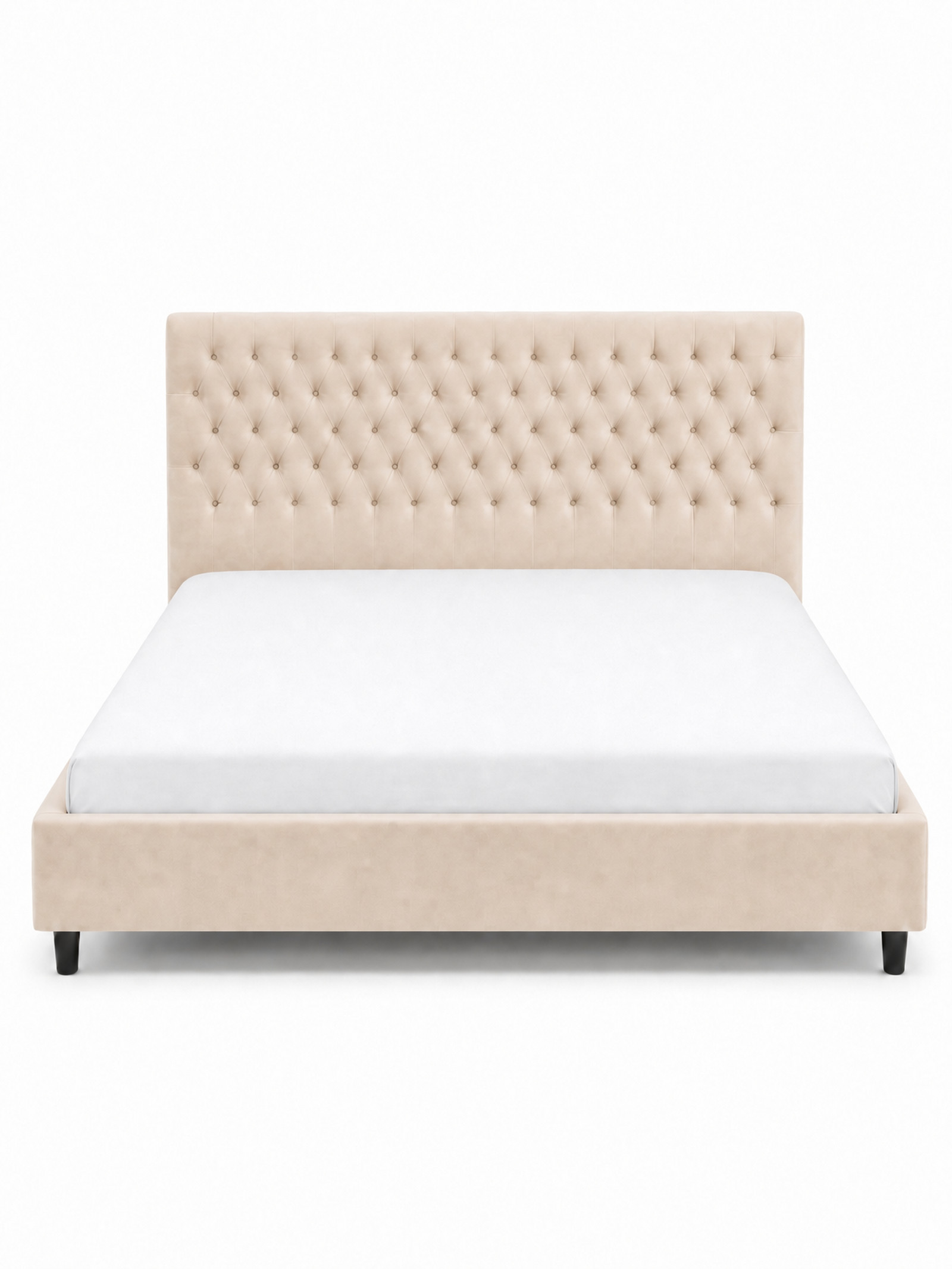 Mara-Bed-Cream-180x200-Front-Mattress-matched-hires Mara Bed Cream 180x200 Front Mattress matched hires